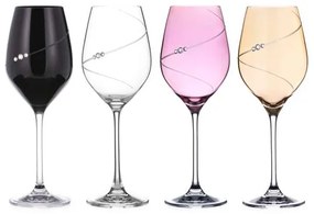 Diamante Silhouette Selection poháre na víno 360 ml 4 ks