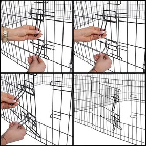 Ohrádka pre zvieratá 160x60 cm SPRINGOS PA1007