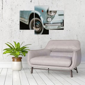 Obraz - Retro auto Fiat (90x60 cm)