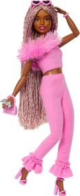 Mattel Barbie HYV28 Deluxe Style ružová módna bábika
