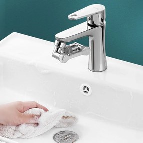Rea Colt, otočné predĺženie ramena pre batériu, chrómová, REA-B0660