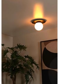 Lucide 79187/01/30 - Stropné svietidlo TRICIA 1xE27/15W/230V pr. 25 cm čierna