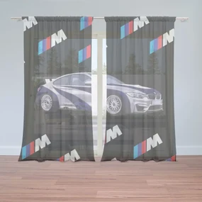 Sablio Záclony MPERFORMANCE Športové auto: 2ks 150x250cm