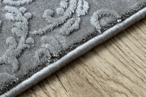Koberec AKRYL VALENCIA 6177 ORNAMENT jasný sivý/tmavý sivý