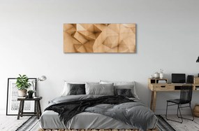 Obraz plexi Solid mozaika drevo 120x60 cm
