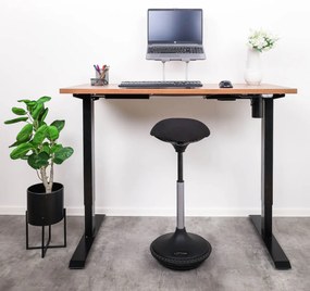 Liftor Up, šedá výškovo nastaviteľný, elektricky polohovateľný stôl