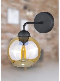 Nástenné svietidlo MELLE BLACK 1xE27/60W/230V