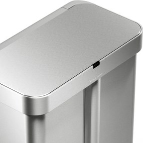 Simplehuman Bezdotykový kôš s hlasovým senzorom na triedený odpad 58 l, nehrdz. oceľ
