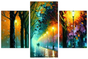 Obraz - Nočná prechádzka (90x60 cm)