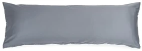 4Home obliečka na Relaxačný vankúš Náhradný manžel satén sivá, 50 x 150 cm