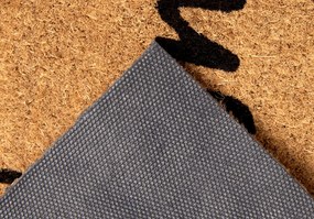 Hanse Home, Rohožka Welcome 105570 - na von aj na doma, 45x75, hnedá, chodba / predsieň