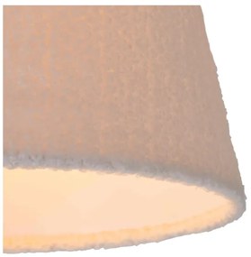 Lucide 10416/01/38 - Luster na lanku WOOLLY 1xE27/60W/230V krémová