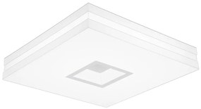 PALNAS Moderné stropné LED svietidlo PETY, 42W, teplá biela, 50x50cm, hranaté