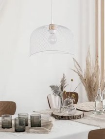 Kovový luster Lyron 30 biele