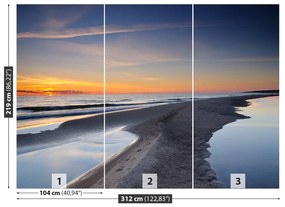 Fototapeta Vliesová Pobrežie baltského mora 208x146 cm