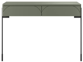 Konzolový / Toaletný stolík Sonatia 104 cm - olivová