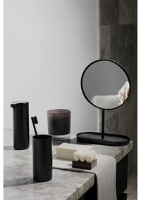 Čierny pohárik na zubné kefky Blomus Modo