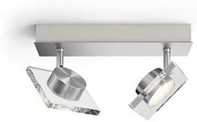 Philips 50482/17/PO - LED Bodové svietidlo GOLYGON 2xLED/4,5W/230V