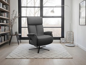 XXXLutz RELAXAČNÉ KRESLO, koža, čierna Sit & More - Online Only obývacie izby - 00014402866P