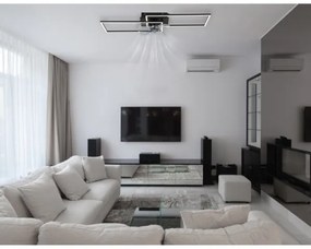 Globo 67243-30BF-LED Stmievateľné stropné svietidlo s ventilátorom TATIANA 38W/230V 3000-6500K+DO