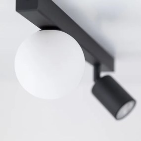 Bodové svietidlo VOX 1xG9/8W/230V + 1xGU10/10W čierna