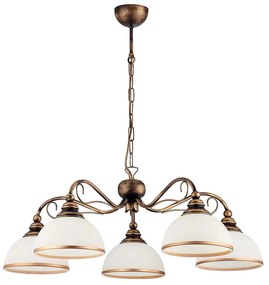 Jupiter 1177 - XS 5 - Závesné svietidlo XSARA 5xE27/60W/230V