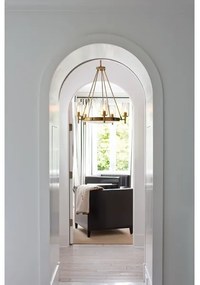 Elstead HK-COLLIER5 - Luster na reťazi COLLIER 5xE27/100W/230V