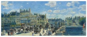 Obraz - Auguste Renoir, Pont Neuf, Paris, reprodukcia (120x50 cm)