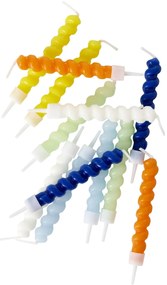 rice Sviečky na tortu Twisted Candle – set 12 ks