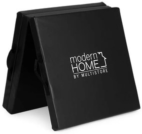 Gymnastický matrac čierny 182 x 60 cm