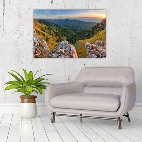 Obraz - Horská krajina (90x60 cm)