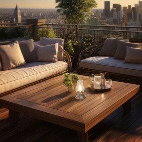 Brilo - LED stmievateľná vonkajšia nabíjateľná stolná lampa KANEA LED/1,5W/5V IP44 1200mAh bronzová