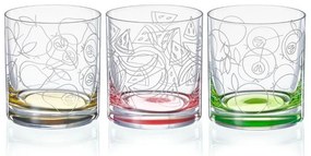 Crystalex poháre na nealko nápoje Juicy Fruit 280 ml 6KS