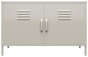 Krémová kovová skrinka 100x64 cm Bradford – Støraa