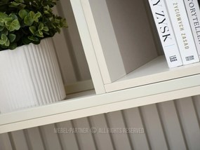 Regál Jueces (krémová). Akcia -21%. Vlastná spoľahlivá doprava až k Vám domov. 1136795