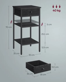 Nočný stolík LET502B56