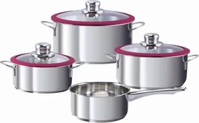 Sada hrncov (7 dielov) Berry, vínová%