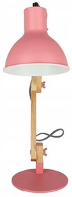 Stolná lampa 1xE27/40W/230V ružová