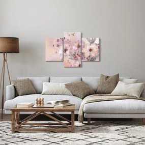 Obraz - Umelecká koláž s motýľmi (90x60 cm)