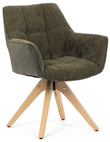 Sada jedálenských stoličiek HC-D7180 GRN2, 2 ks