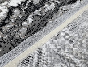 DC Koberec Exclusive kruh 100 sivá čierna Rozmer: Ø 100 cm (kruh)