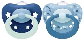 NUK Dojčenský cumlík  NUK Signature 6-18m 2ks chlapec