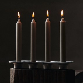 Ferm Living Adventný svietnik Soothe Aluminium