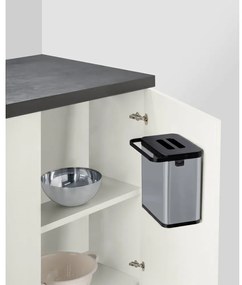 Nádoba na kompostovateľný odpad v matne striebornej farbe 3 l Colin – Wenko