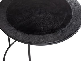 Janna set 3 príručných stolíkov tmavohnedé