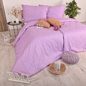 Obliečky damaškové fialové EMI: Vankúš 45x45
