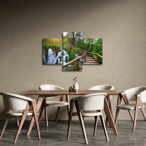 Obraz - Plitvické jazerá (90x60 cm)