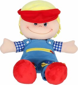 KIK Senzorická šmacianka bábika chlapec na učenie obliekania