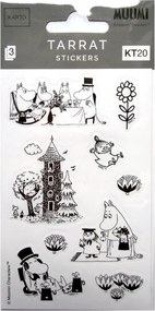 Set samolepiek Moomin Family Time, 3 ks