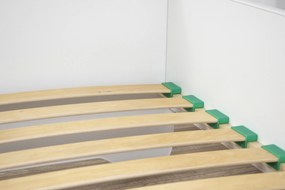 TOP BEDS Top Beds Detská posteľ MIDI HIT 160x80 matrac žltá